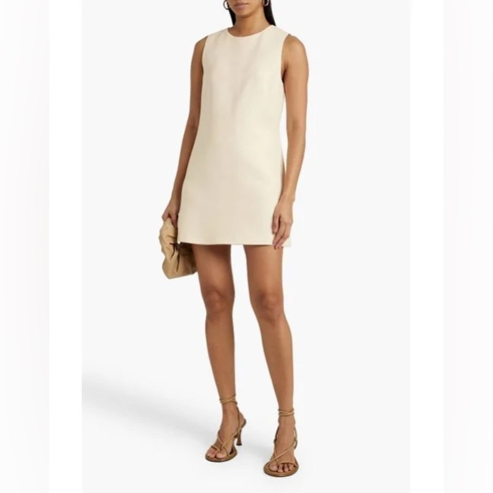 New! Nili Lotan Wool and Silk-blend Mini Dress  ✨ size 2